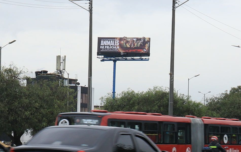 Valla publicitaria Bogotá