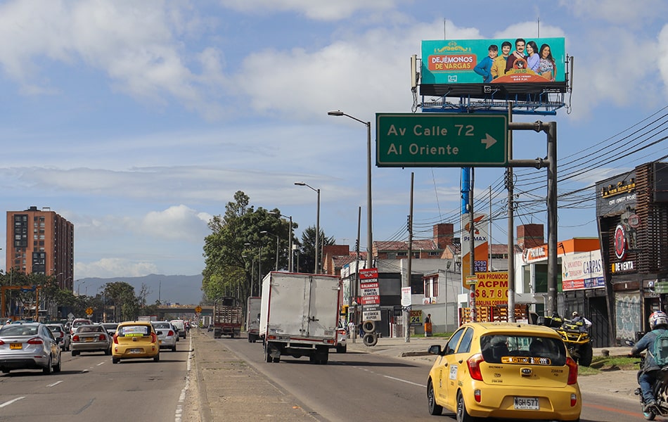 Publicidad en vallas Bogotá