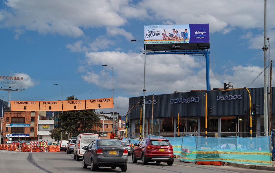 Publicidad en vallas Bogotá