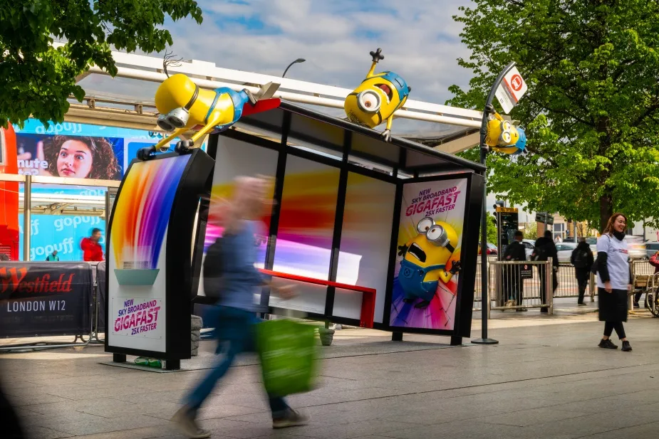 Campaña publicitaria creativa Minions