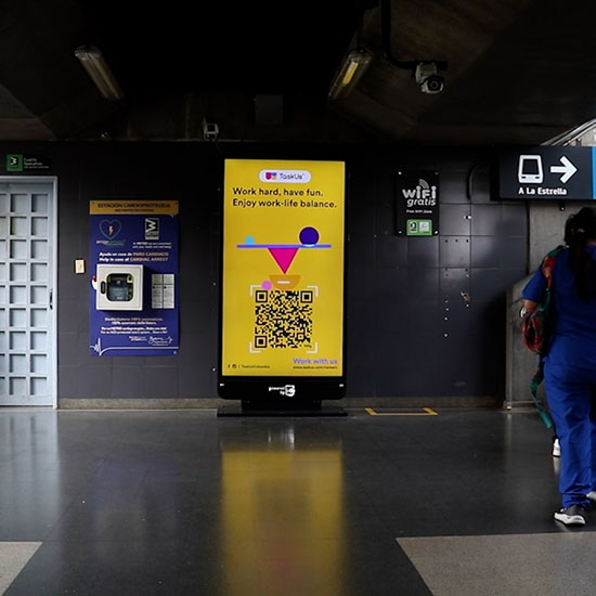 Publicidad Metro de Medellin