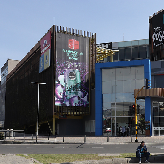 Publicidad en centros comerciales