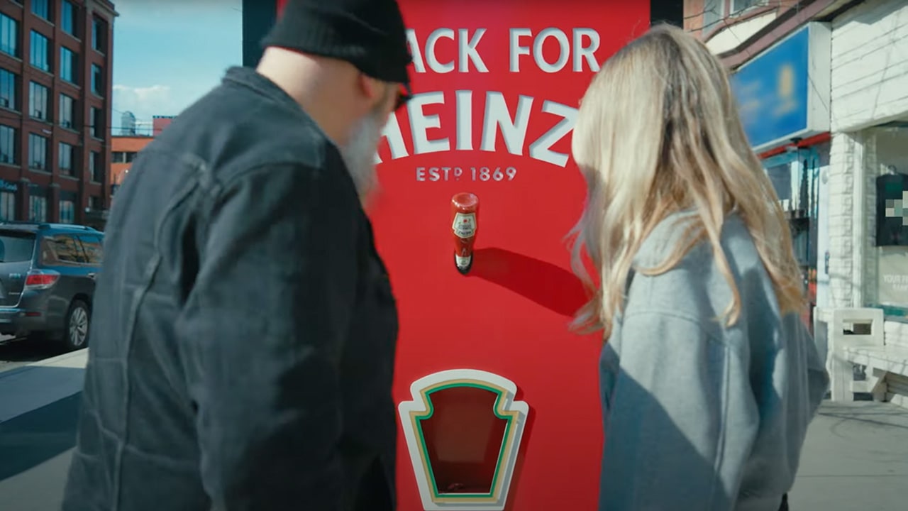 Campaña Heinz publicidad exterior