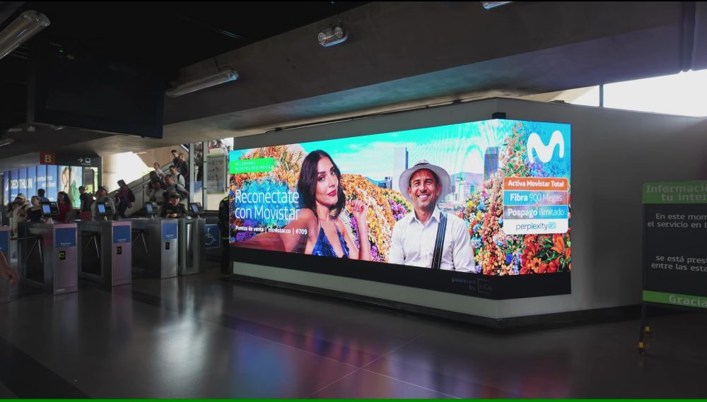 Publicidad en pantallas