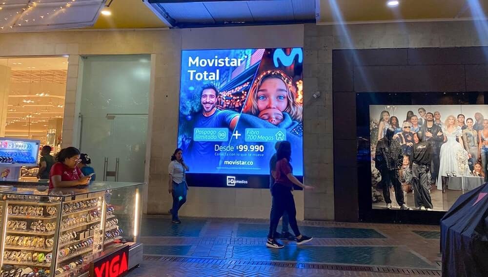 Pantallas publicitarias cali